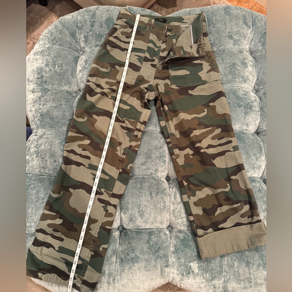 J. Crew Camouflage Wide-Leg Pants | Women